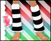 *CS* black striped socks