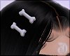 𝕲. Bone Hairclips L