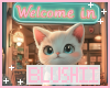 Welcome In Kitty Art