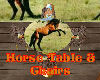 Horse table w/ chairs