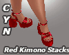 Red Kimono Stacks