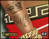 Ez| King Arm Tattoo