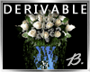 *B* Drv Floral Pedestal