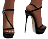 Black Diana Heels