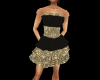 Sexy Black & Gold Dress1