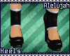 A* PVC Heels * B/W