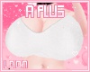 ℓ aplus top white