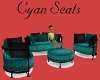 ~K~Cyan Seats