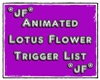 *jf* Lotus Trigger List