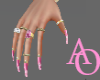 AO Pink Bimbo Nails