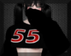 black hoodie