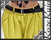 R| Casual Pant Yellow