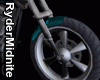 Teal MotorCycle