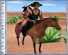 ~H~HORSE 1 DOUBLE RIDER