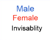 Male Female Invisablity