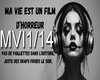 Ma Vie  un Flim Horreur