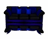 Blue Black Sofa 5