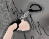 black ☆ handcuffs