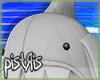 Shark Hat&Hair-Grey V2