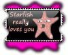 Starfish Loves You!