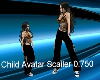 Child Avatar Scaler 0.75