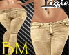 *L* BM Rock Jeans Gold