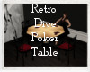 Retro Dive Poker Table
