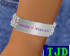 [TJ] Gold & Tie Bracelet