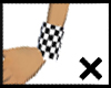 B/W Checkered Armband