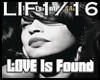 LOVE IS FOUND SADE