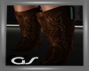 GS Brown Cowgirl Boots