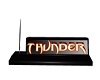 Name plate - Thunder