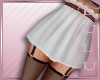 Studded skirt-white-