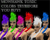 Mohawk~SHRF~Toxic Green