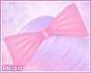 |A| Big Pink Hair Bow
