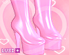 e Bunny Boots Pink
