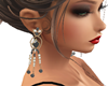 black diamond earrings