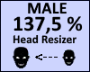 Head Scaler 137,5% Male