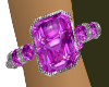 *Ivy*Purple Gem Bracelet