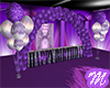 Purple Balloon Arch