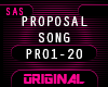 !PRO - PROPOSAL SONG