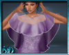 Purple Sequin Gown