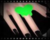 Green Glow Heart