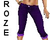 *R*Purple Caprie Shorts