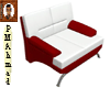 White Red Chair 01G