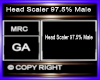 Head Scaler 97.5% Male