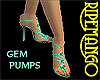 gem pumps 01RM teal