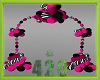 Zebra balloon arch