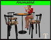 Animated Pizza Table