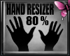*P Hand resizer 80 %